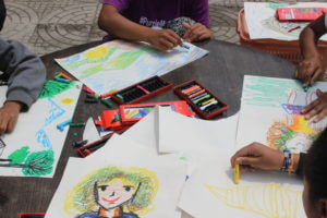 HCC Khushi Ghar Kids Draw with Crayons HCC Khushi Ghar Kids Draw with Crayons