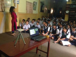 HCC Nepal Reliance School Teaching